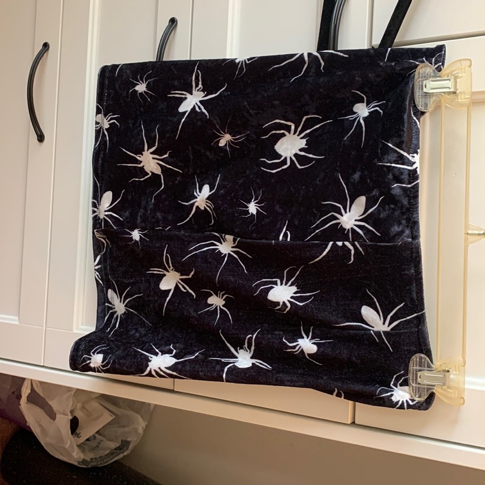 Velvet spider skirt